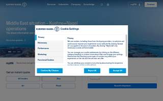 Kuehne + Nagel Inc. website