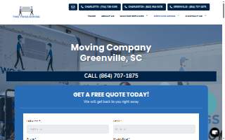 Two Twigs Moving | Greenville Moving Company website
