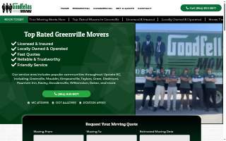 GOODFELLAS MOVING | Movers Greenville SC website
