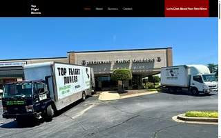 Top Flight Movers website