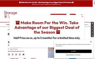 Storage Sense - Greenville website