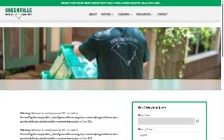 Greenville Handymen Company website