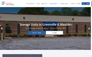 Interstate Self Storage website