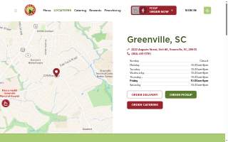 Chicken Salad Chick of Greenville website