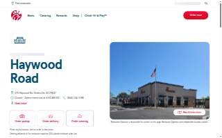 Chick-fil-A of Greenville website