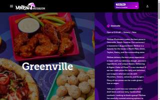 Mellow Mushroom Greenville website