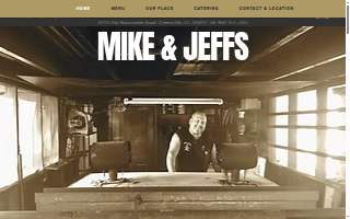 Mike and Jeff's BBQ Restaurant & Catering website