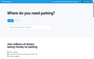 Public parking - Rhett Street Garage website