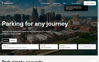 Parking website