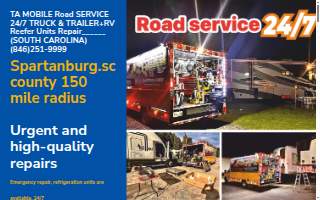 Diesel Road SERVICE 24/7 TRUCK & TRAILER+RV Reefer Units Repair website