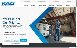 Kenan Transport Co of Spartanburg website