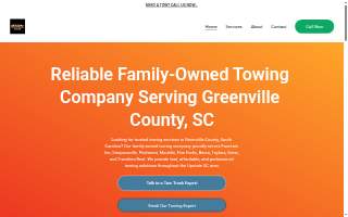 Richards Transport and Recovery LLC website