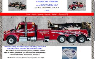 American Towing & Recovery website