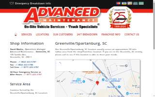 Advanced Maintenance website