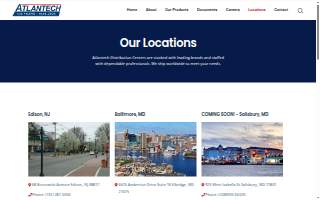 Atlantech Distribution Inc. website