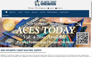 Atlantic Coast Electric Supply of Greenville website