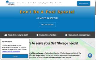 A Perfect Storage website