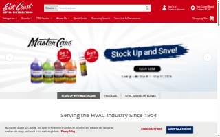 East Coast Metal Distributors of North Charleston website