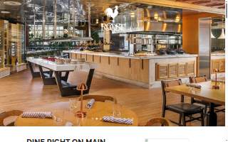 Roost Free Range Kitchen and Bar website