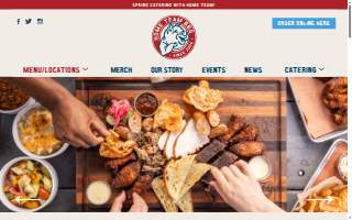 Home Team BBQ of Greenville website