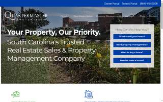 Quartermaster Properties website