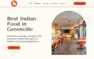 Kolapasi Indian Canteen - Greenville SC website