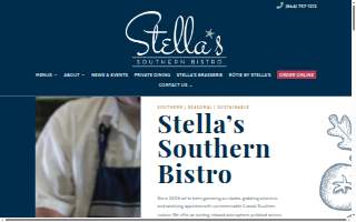 Stella's Southern Bistro website