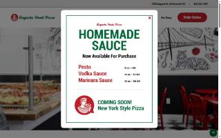Augusta Street Pizza website