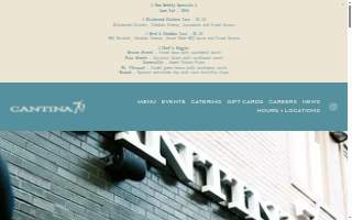 Cantina 76 of Greenville website