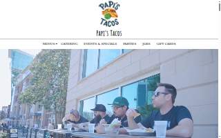 Papi's Tacos website