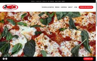2 Bros Pizza website