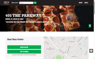 Jet's Pizza of Greer website