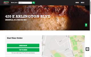 Jet's Pizza of Greenville website