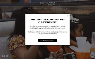Tarascos Mexican Bar and Grill website