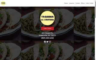 Taqueria La Costeña website