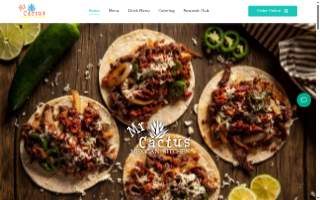 Mr. Cactus Mexican Kitchen website