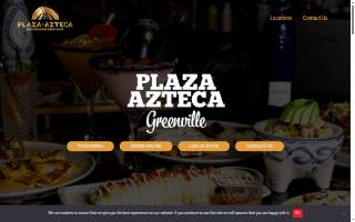 Plaza Azteca Mexican Restaurant website