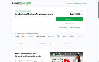 Los Amigos Mexican Restaurant website