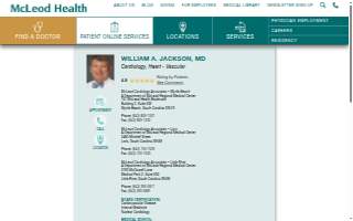 William A. Jackson, Md website