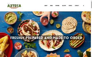 Azteca Mexican Restaurant website