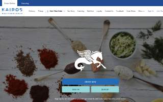 Kairos Mediterranean of Simpsonville website