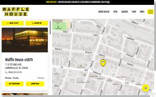 Waffle House of Greenville website
