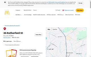 McDonald's of Greenville website