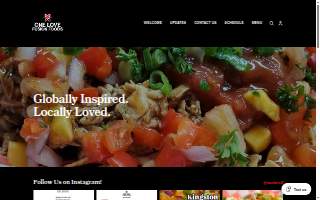One Love Fusion Foods website