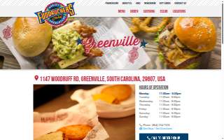 Fuddruckers of Greenville website
