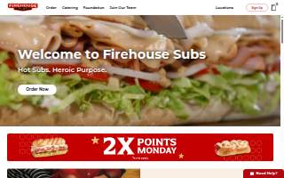 Firehouse Subs Mauldin website