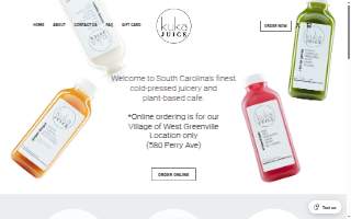 Kuka Juice website
