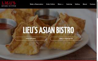Lieu's Asian Bistro website