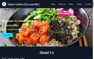 Asian Garden website