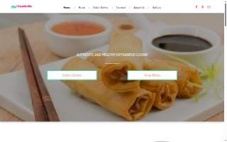 Pho Noodleville website